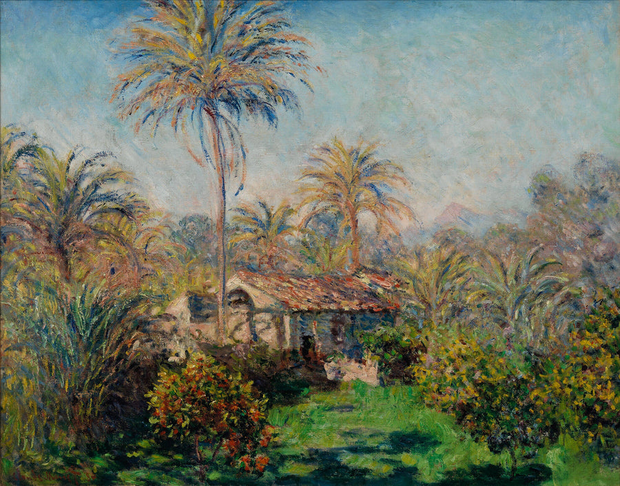 Een boerenerf in Bordighera - Claude Monet