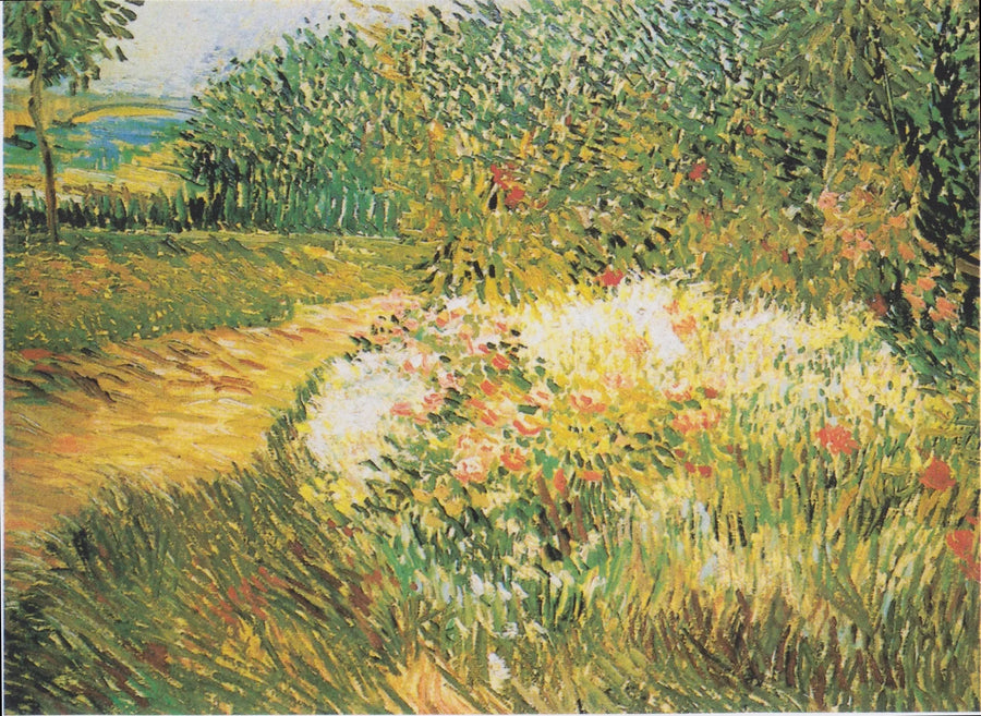 Hoek van het Voyer d'Argenson-park in Asnières - Vincent van Gogh