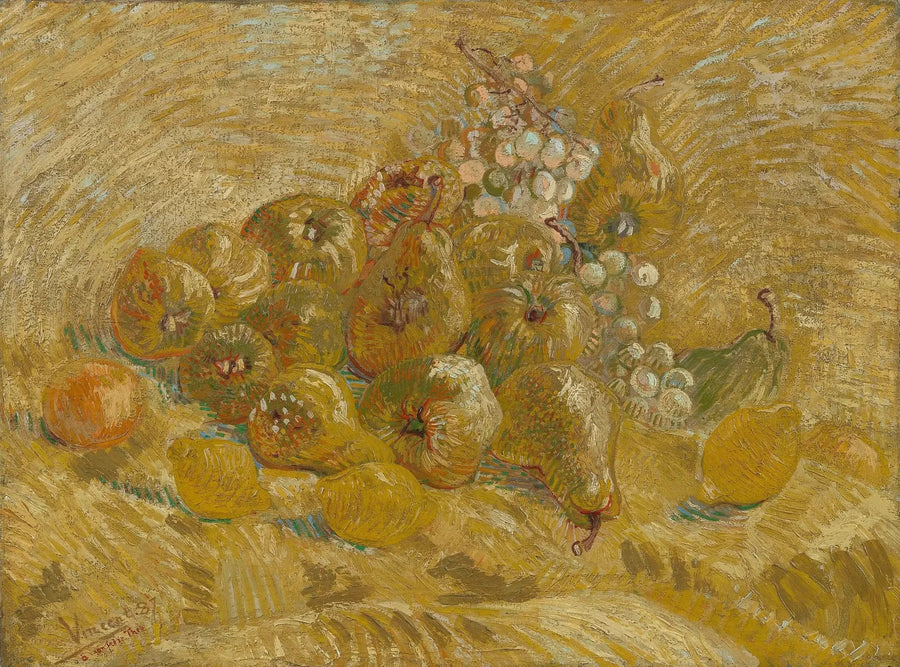 Coings, citroenen, peren en druiven - Vincent van Gogh
