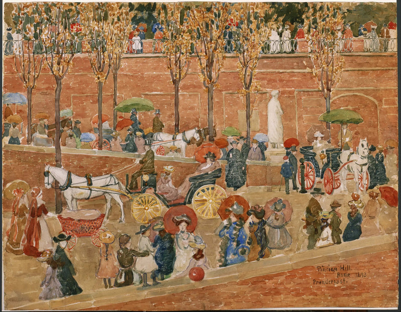 Colline du Pincio, Rome - Maurice Prendergast

Source:
Colline du Pincio, Rome - Maurice Prendergast