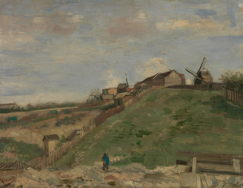De heuvel van Montmartre met de steengroeve - Vincent van Gogh