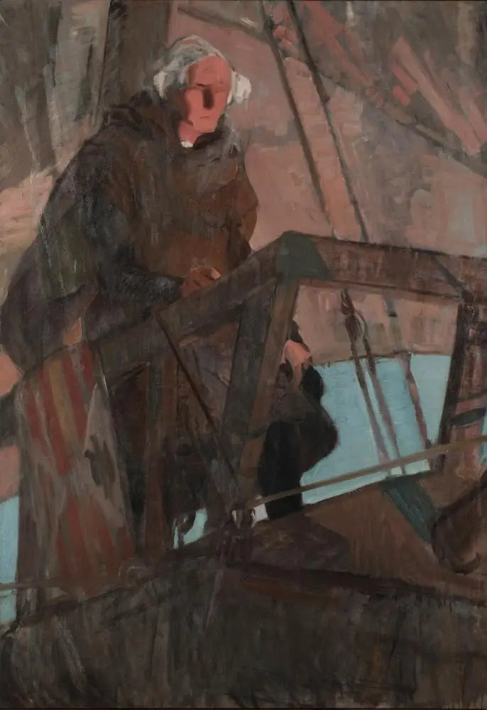 Columbus die Palos verlaat (op het achterdek) - Joaquín Sorolla