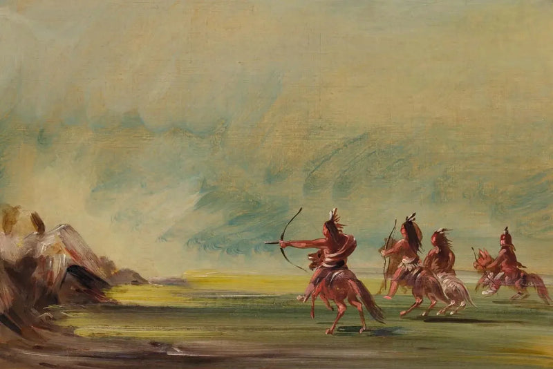Comanche die pijlen geeft aan Medicine Rock - George Catlin

Source:
Comanche donnant des flèches à Medicine Rock - George Catlin