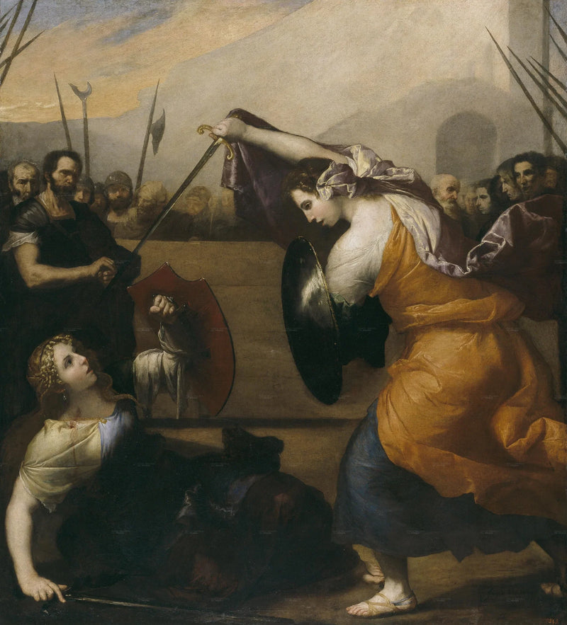 Vrouwengevecht - Jusepe de Ribera