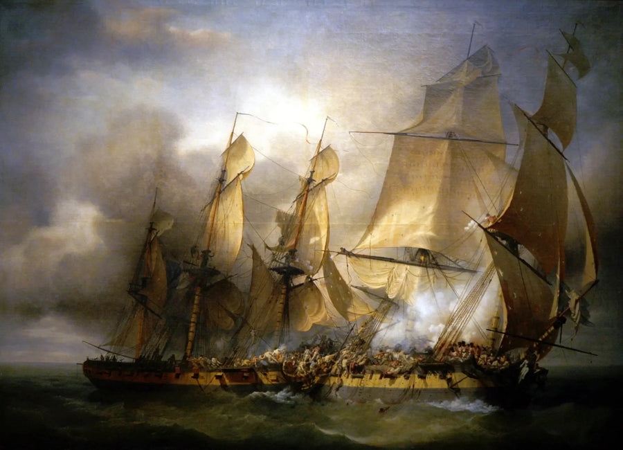 Gevecht van La Bayonnaise tegen de hinderlaag - Louis-Philippe Crépin

Source:
Combat de La Bayonnaise contre l'Embuscade - Louis-Philippe Crépin