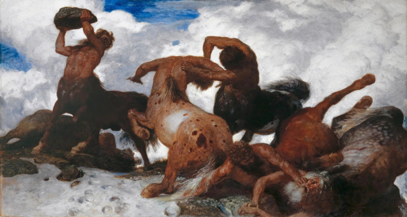 Strijd tussen centauren - Arnold Böcklin

Source:
Combat des centaures - Arnold Böcklin