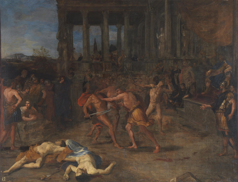  Gladiatorengevechten - Giovanni Lanfranco