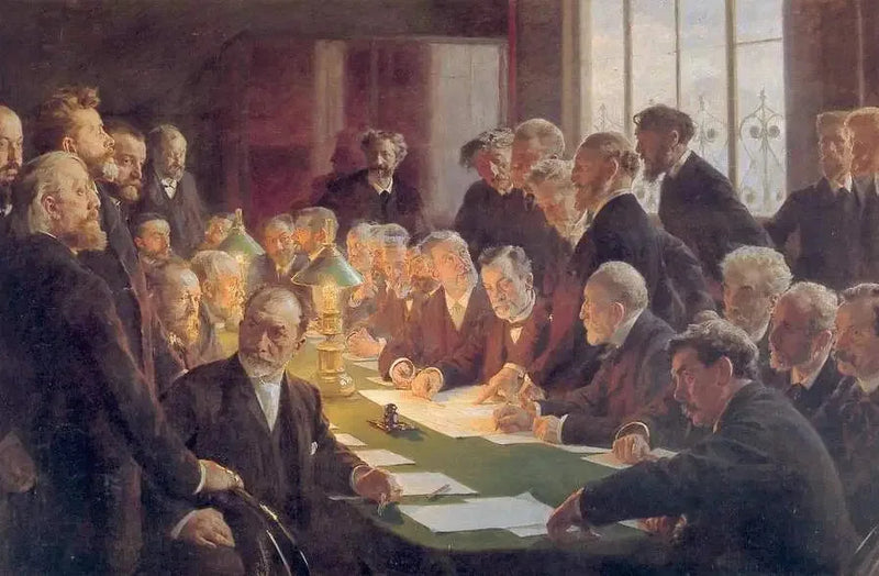 Comité voor de Franse Kunsttentoonstelling in Kopenhagen 1888 - Peder Severin Krøyer