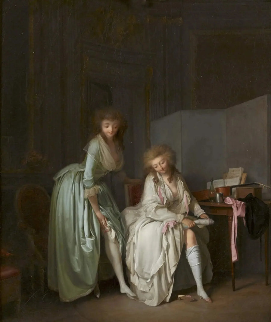 Vergelijking van de kleine voeten - Louis-Léopold Boilly

Source:
Comparaison des petits pieds - Louis-Léopold Boilly