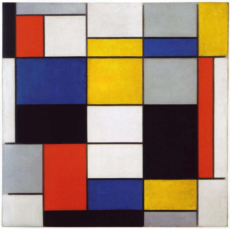Compositie A - Piet Mondrian
