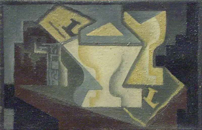 Abstracte compositie - Juan Gris