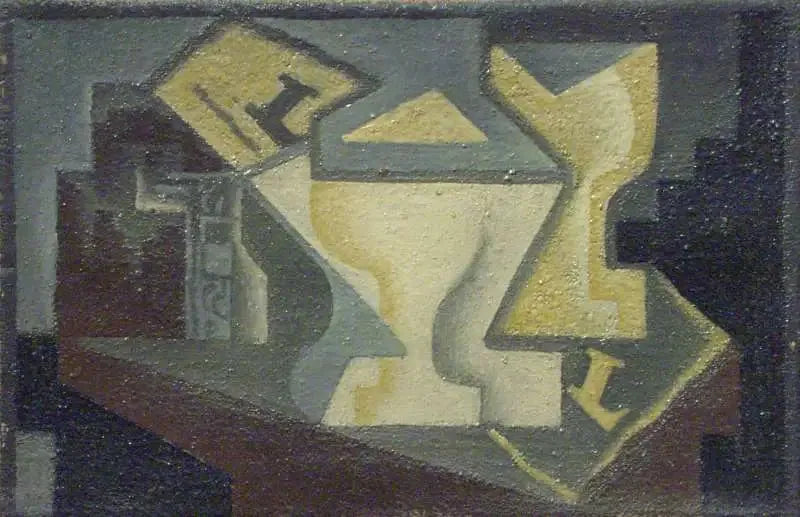 Abstracte compositie - Juan Gris