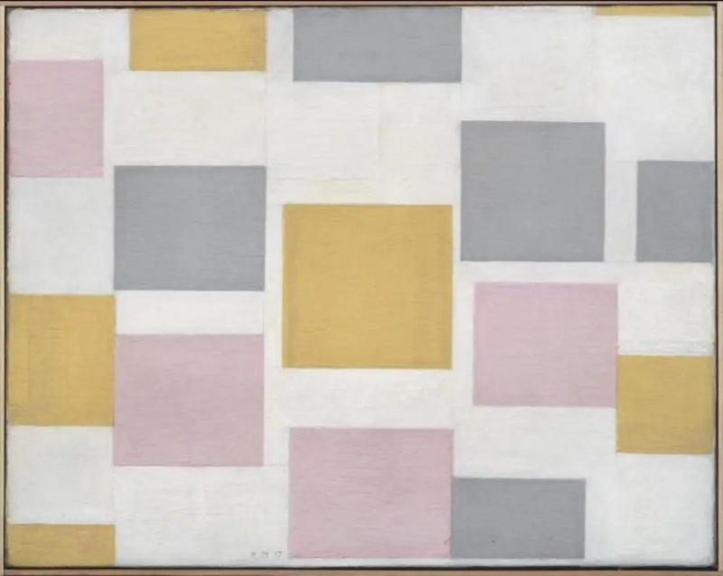 Compositie met kleurvlakken 5 - Piet Mondrian