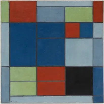 Compositie C - Piet Mondrian