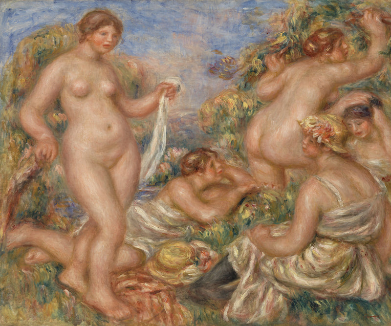 De badende vrouwen - Pierre-Auguste Renoir