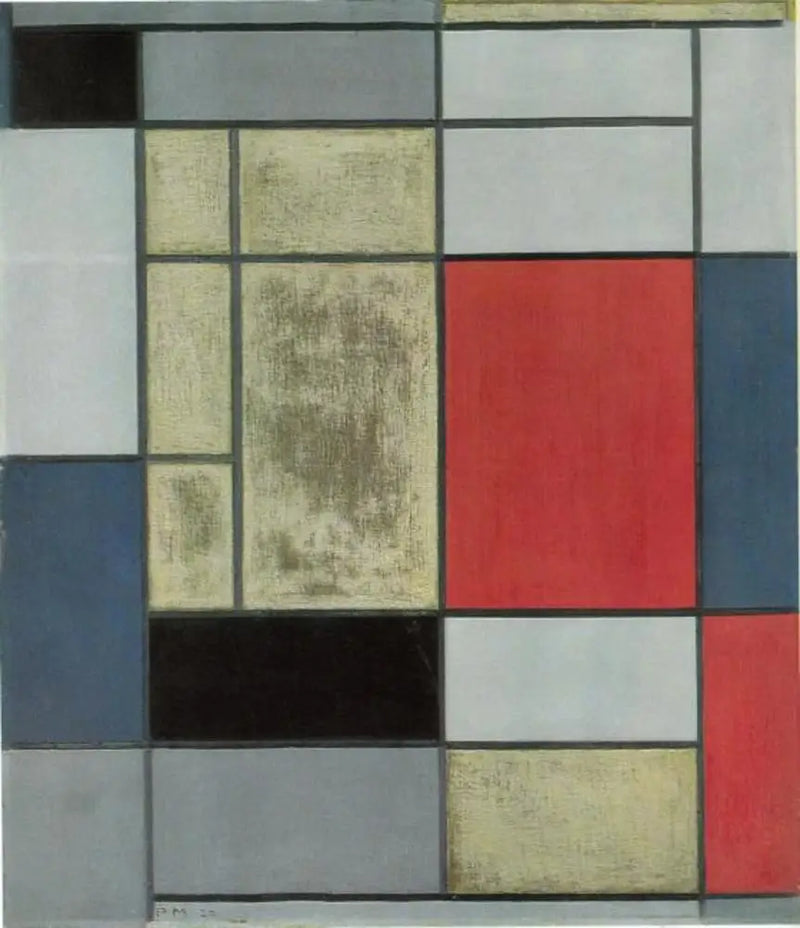 Compositie I - Piet Mondrian