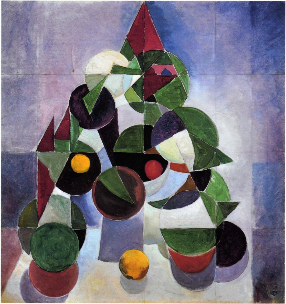 Composition I - Theo van Doesburg image 1 reproduction réalisée par Alpha Reproduction