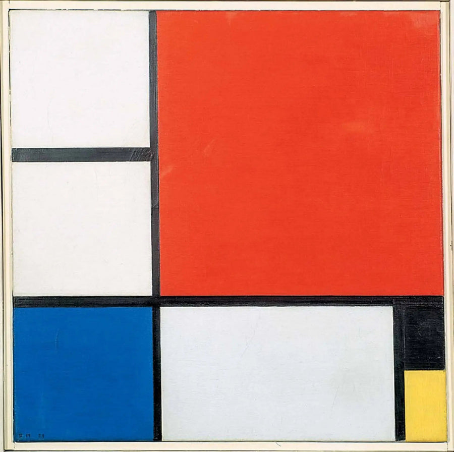 Compositie II - Piet Mondrian