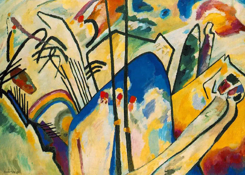 Compositie IV - Vassily Kandinsky