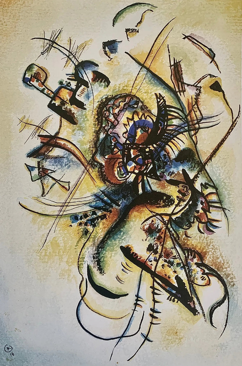 Compositie J - Vassily Kandinsky