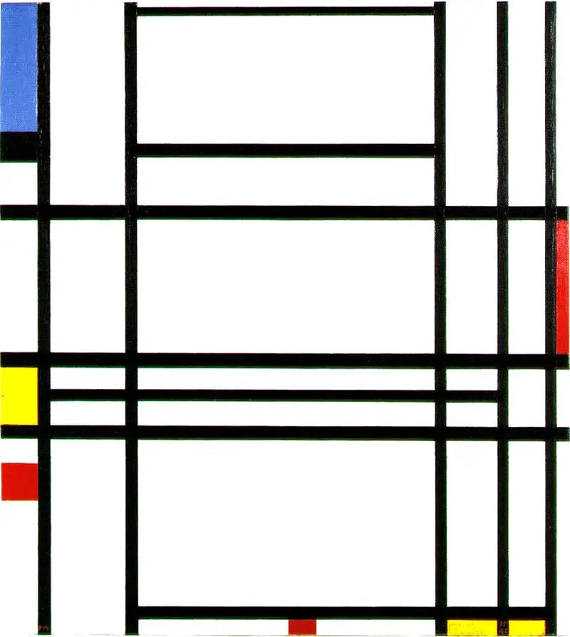 Compositie nr. 10 - Piet Mondrian