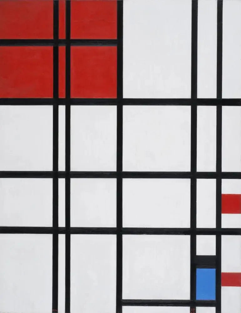 Compositie nr. 7 - Piet Mondrian