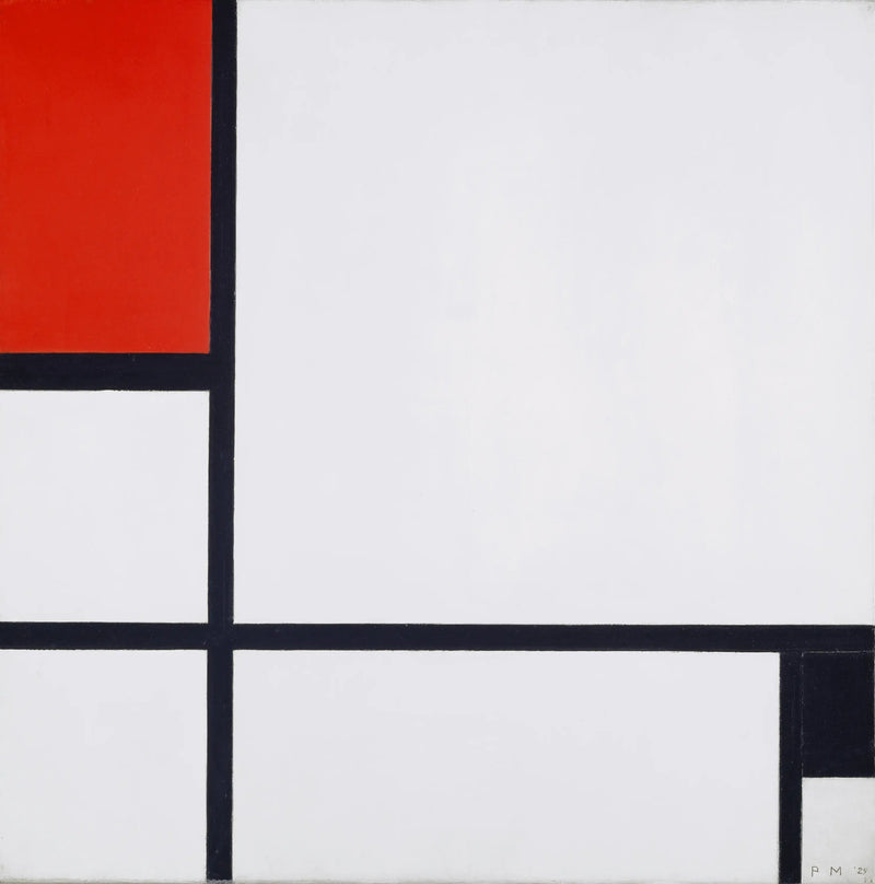 Compositie nr. I - Piet Mondrian
