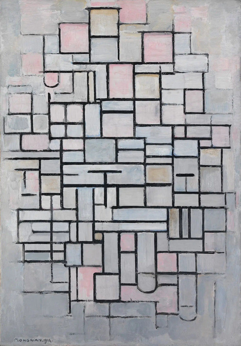 Compositie nr. IV - Piet Mondrian
