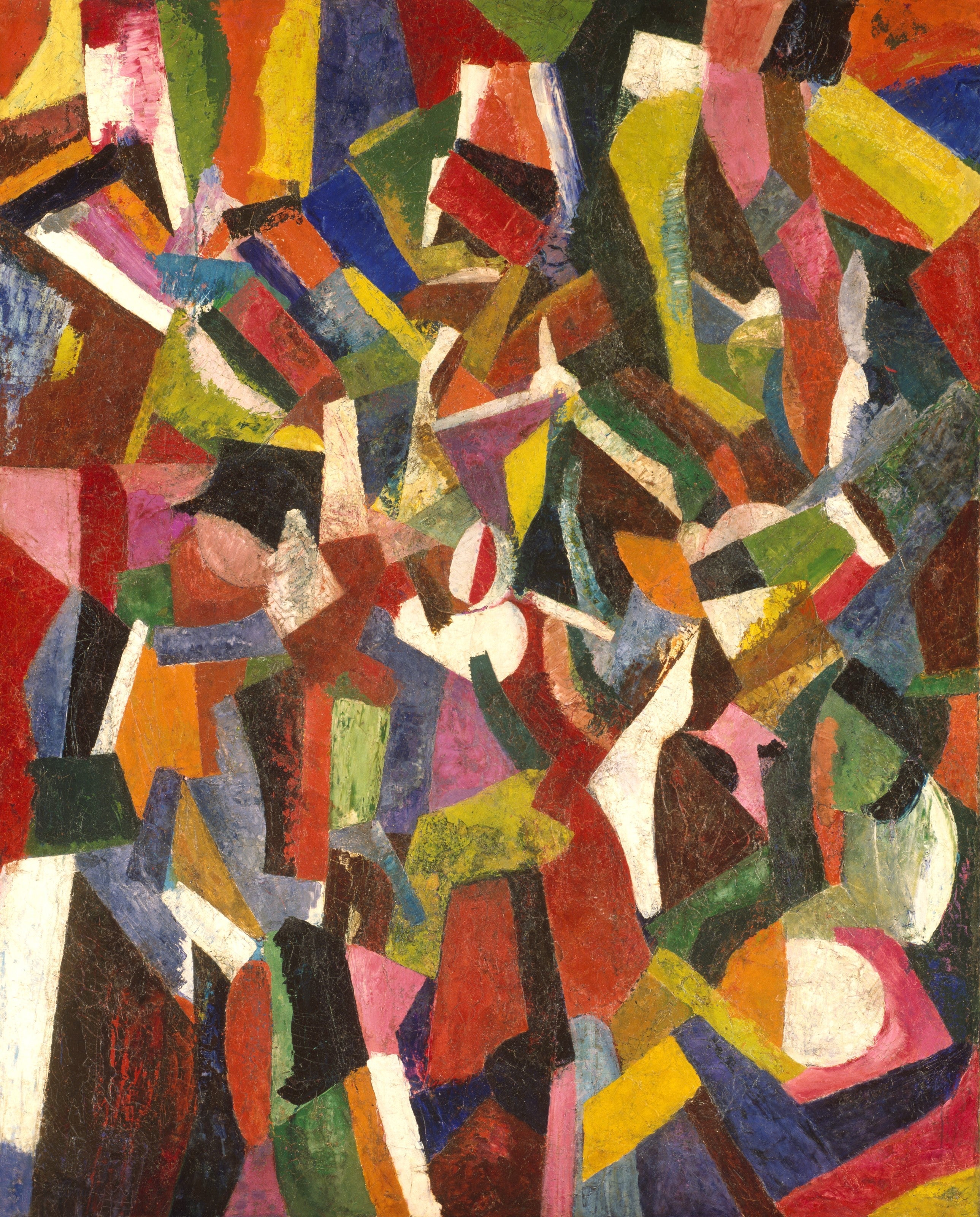 Composition VI - Patrick Henry Bruce image 1 reproduction de peinture à l’huile
