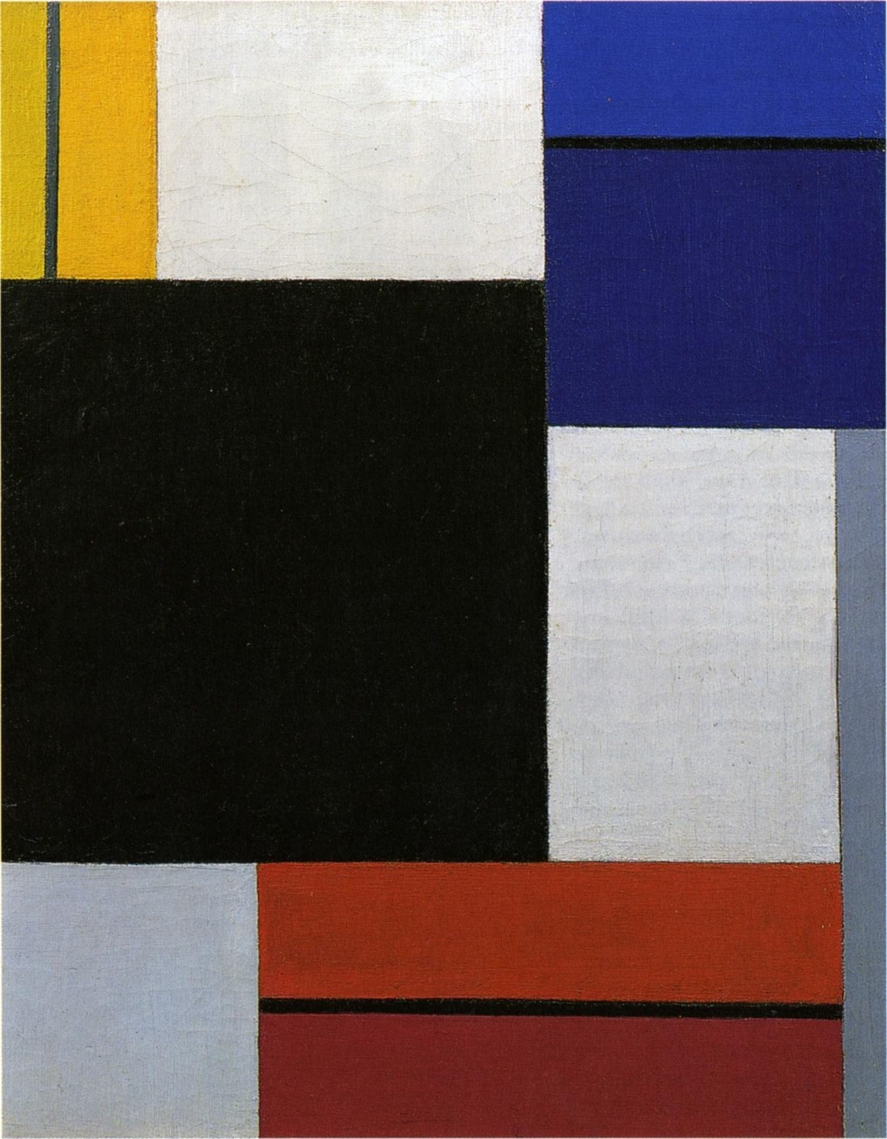 Composition XXI - Theo van Doesburg image 1 reproduction de peinture à l’huile