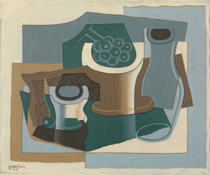Kommetje en karaf - Juan Gris