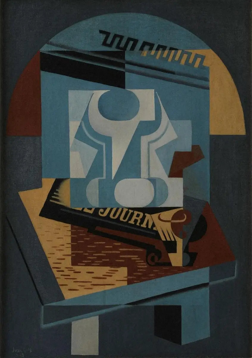 Kompotkom en krant - Juan Gris
