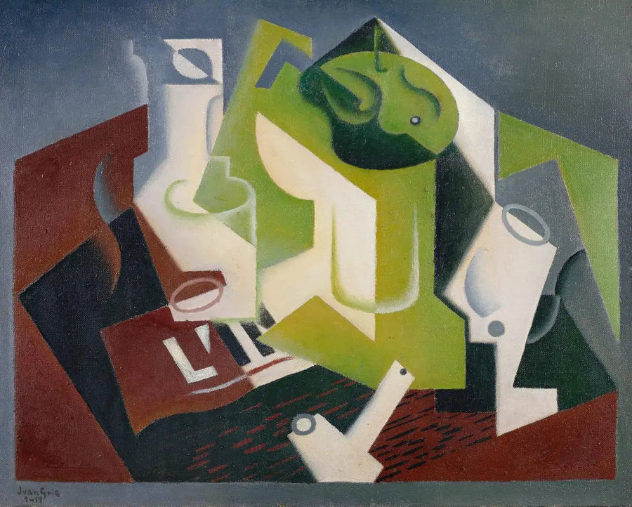 Kompotkom en pijp - Juan Gris