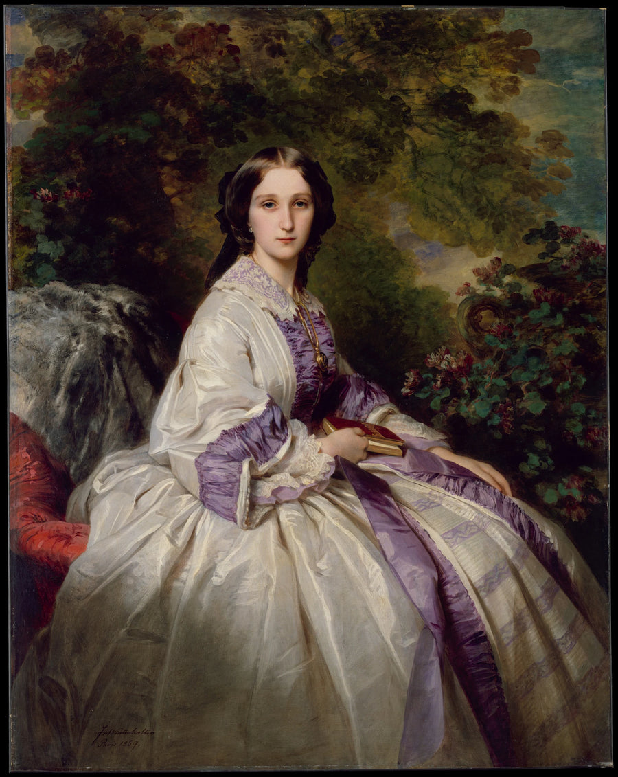 Comtesse Alexandre Nikolaïevitch Lamsdorff (Maria Ivanovna Beck, 1835-1866) - Franz Xaver Winterhalter