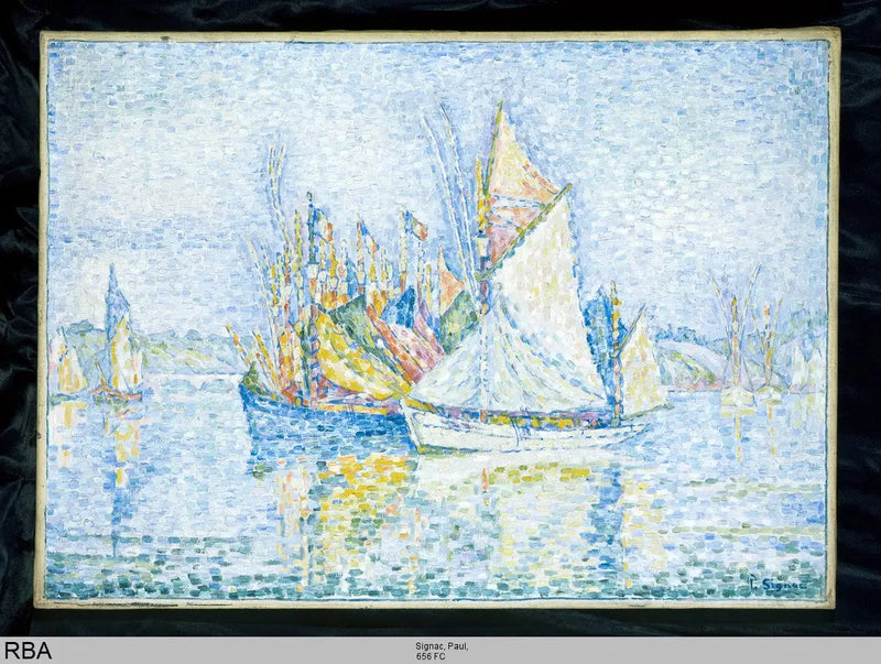 Concarneau, de haven - Paul Signac