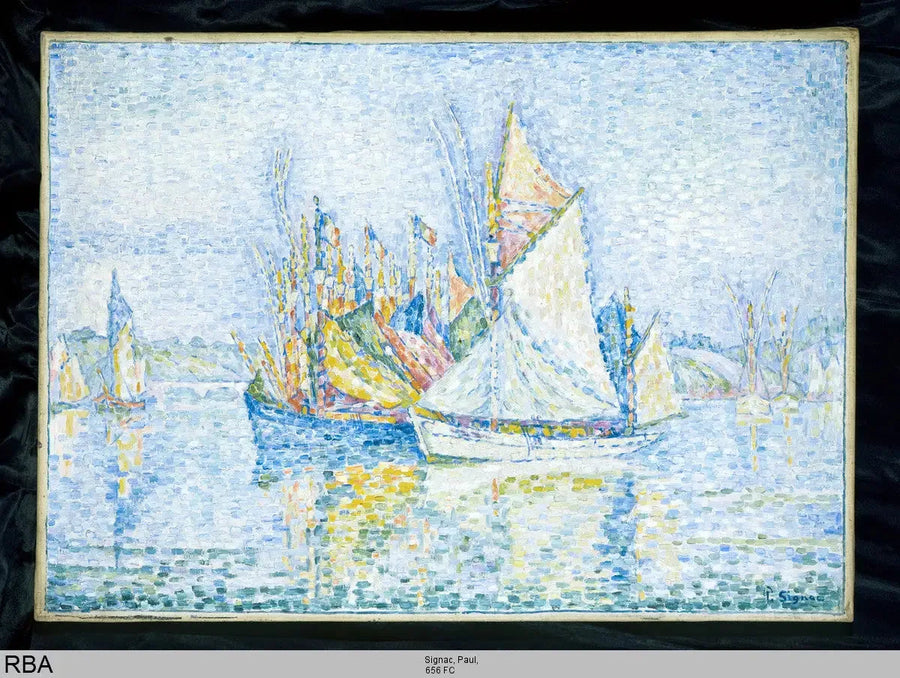 Concarneau, de haven - Paul Signac