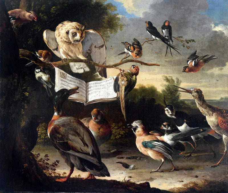 Vogelsconcert - Melchior de Hondecoeter