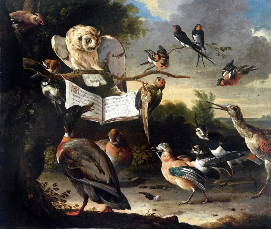 Vogelsconcert - Melchior de Hondecoeter