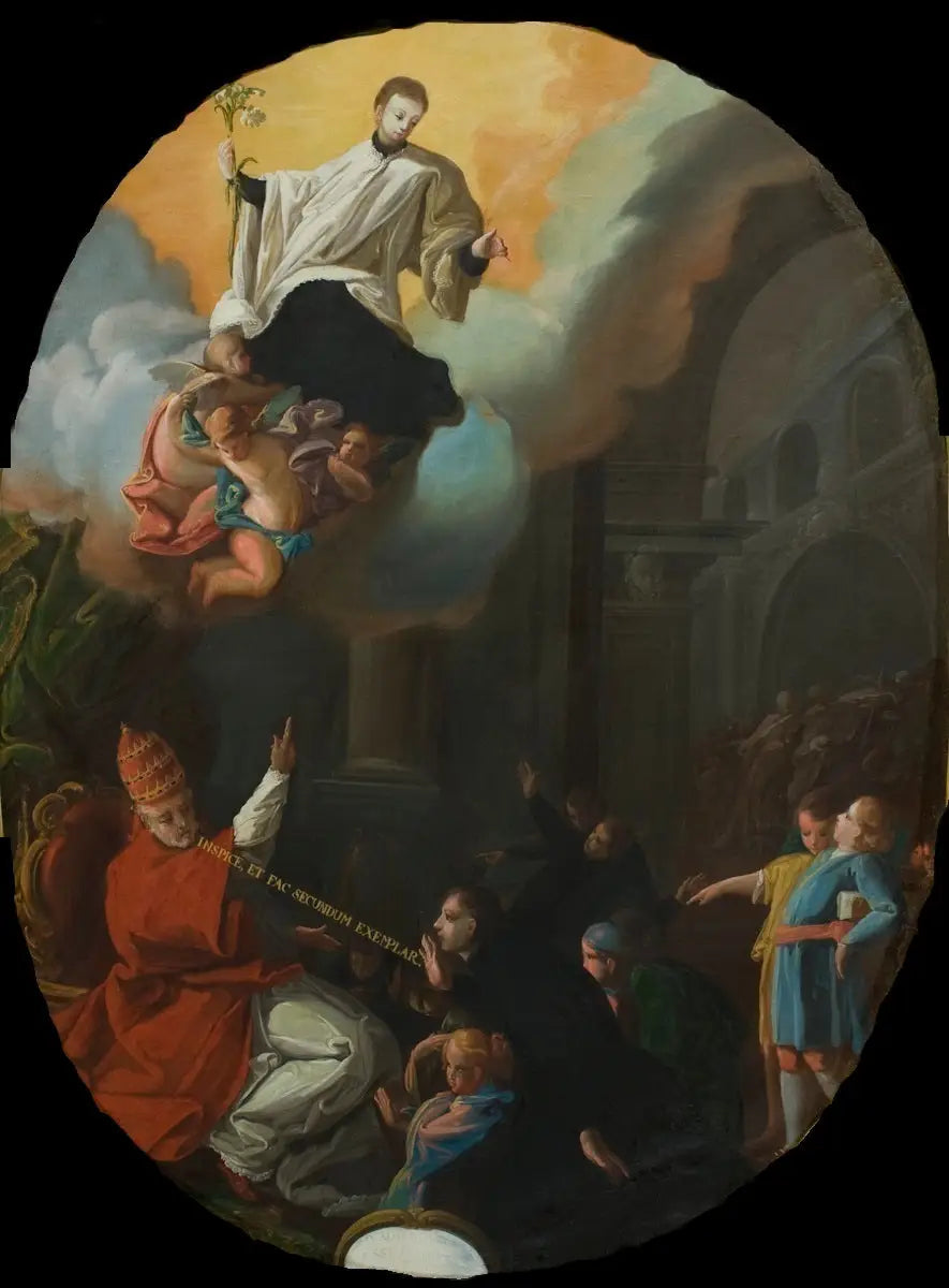 Wijding van de heilige Louis de Gonzague als patroon van de jeugd - Francisco de Goya