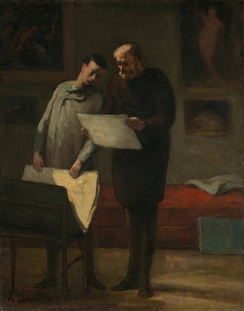 Advies aan een jonge kunstenaar - Honoré Daumier