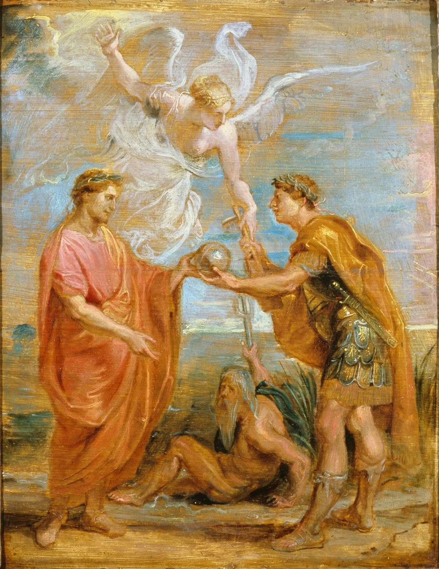 Constance noemt Constantin als haar opvolger - Peter Paul Rubens