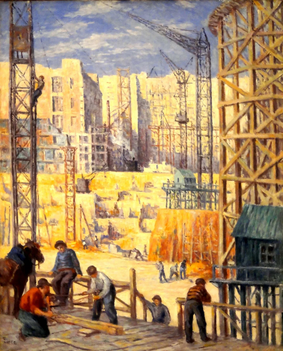 Bouwwerk Quai de Passy - Maximilien Luce