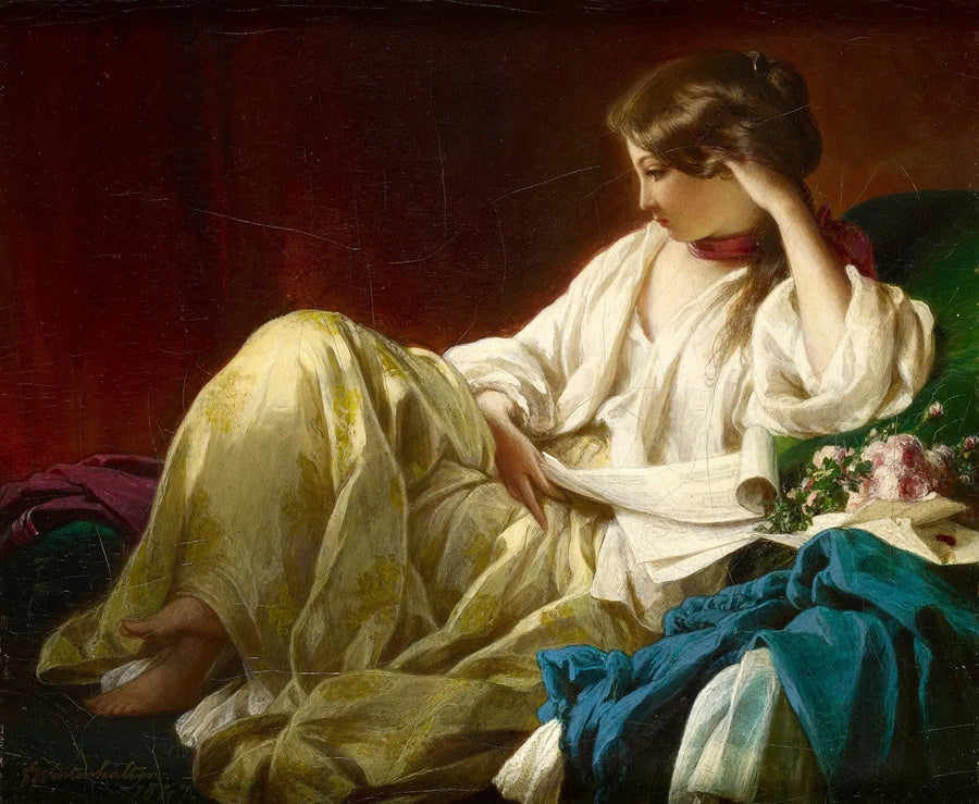 Contemplatie - Franz Xaver Winterhalter

Source:
Contemplation - Franz Xaver Winterhalter