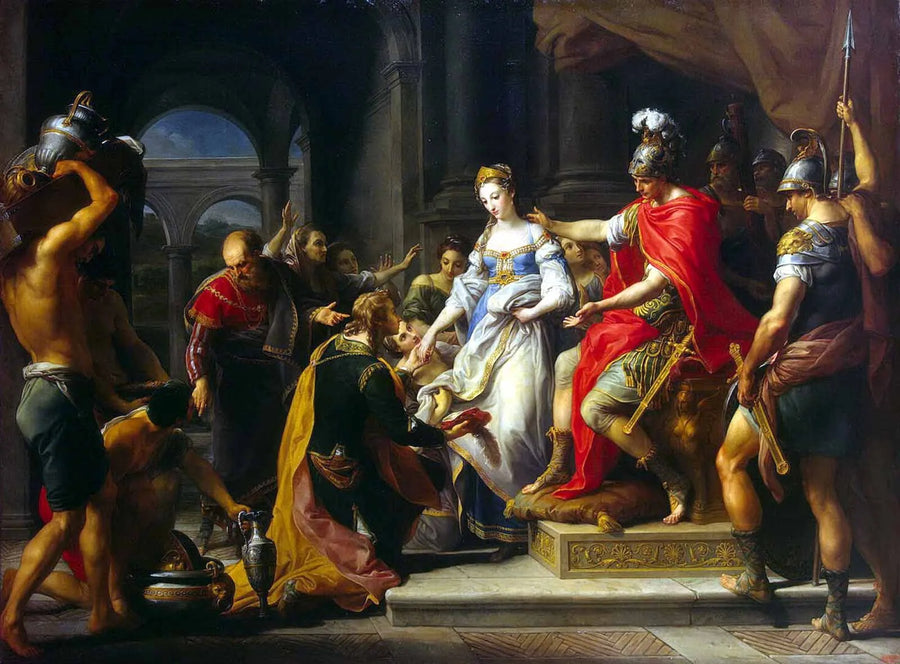 Continence van Scipio - Pompeo Batoni