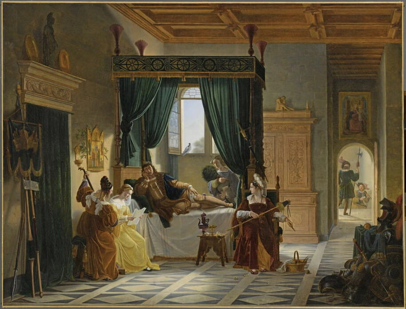 La Convalescence de Bayard - Pierre Révoil