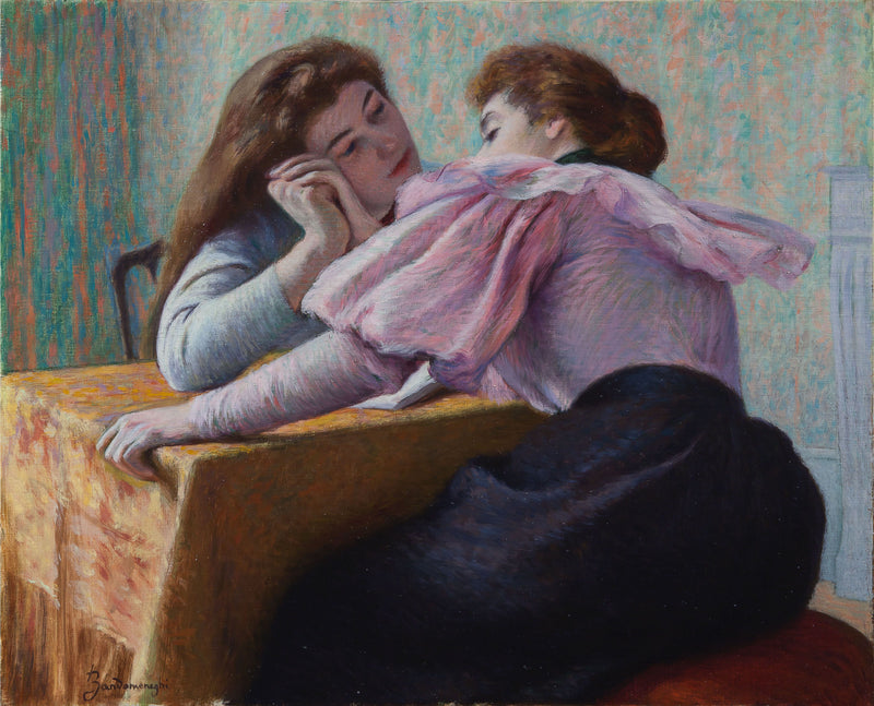 Gesprek aan tafel - Federico Zandomeneghi