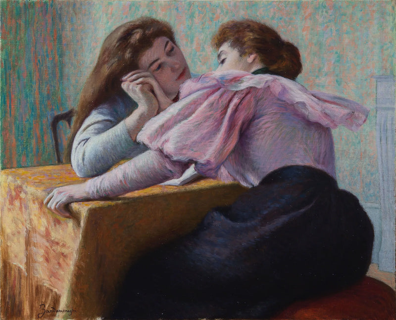 Gesprek aan tafel - Federico Zandomeneghi