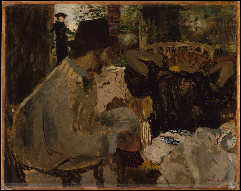 Gesprek - Édouard Vuillard