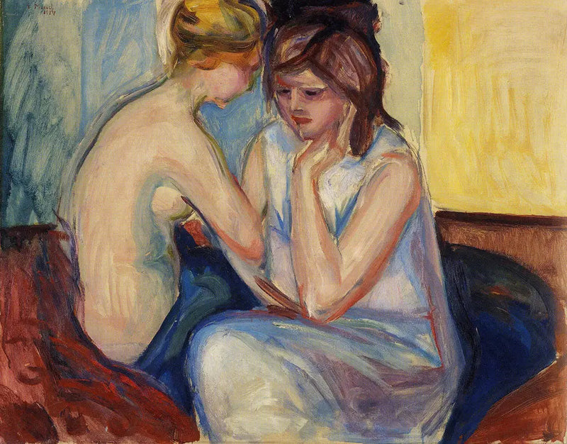 Gesprek - Edvard Munch