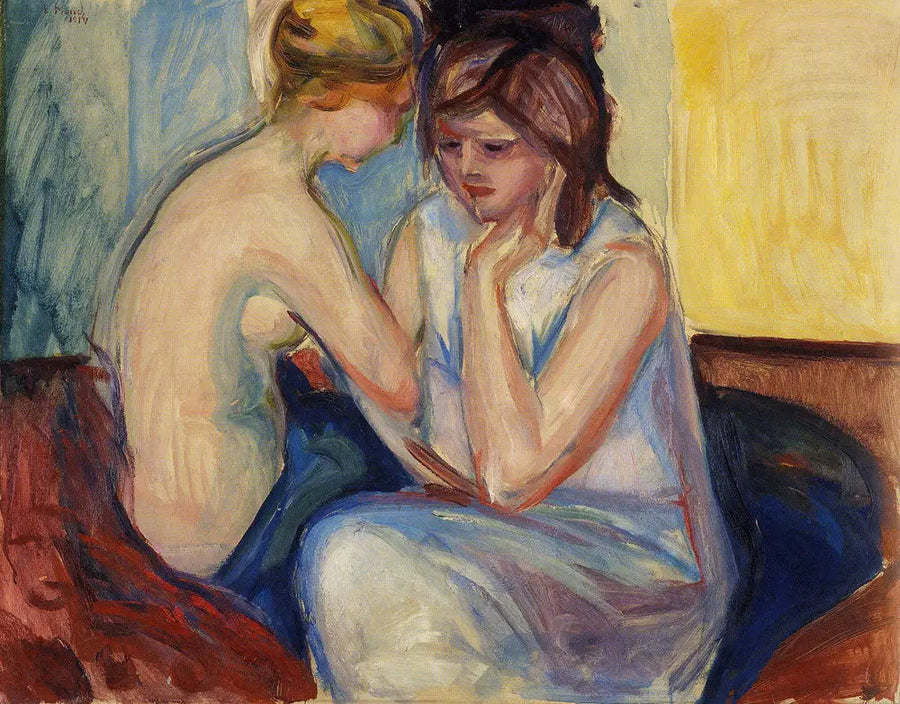 Gesprek - Edvard Munch